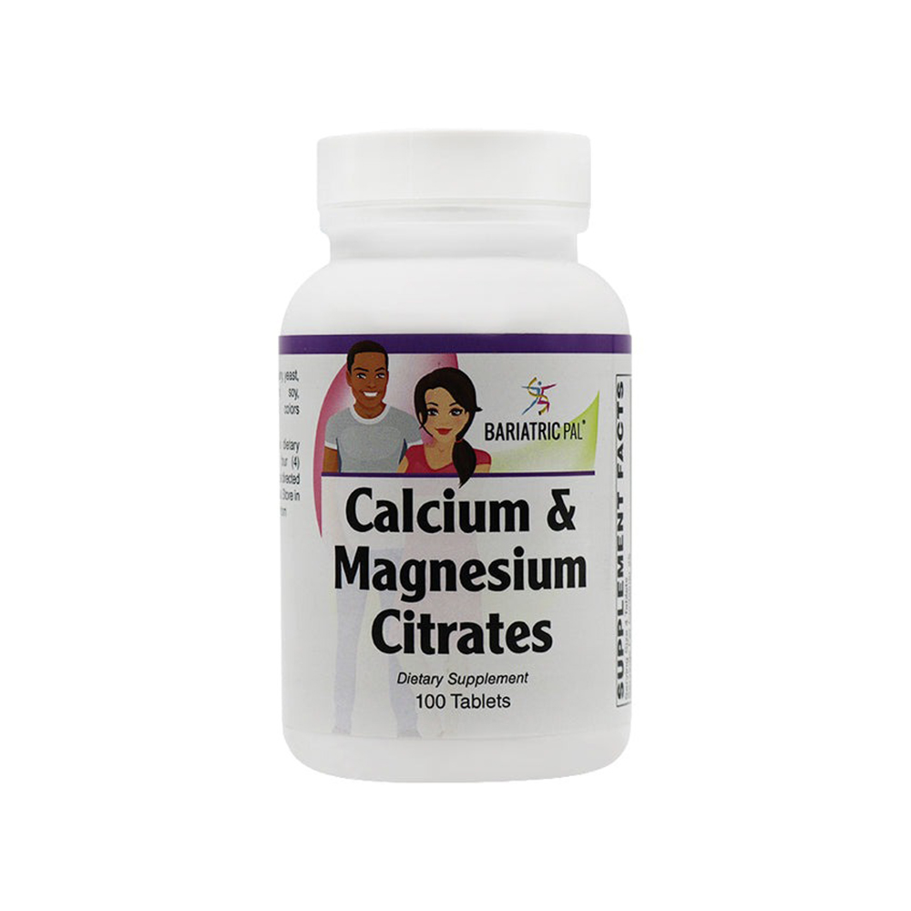 Calcium & Magnesium Citrates Tablets by BariatricPal